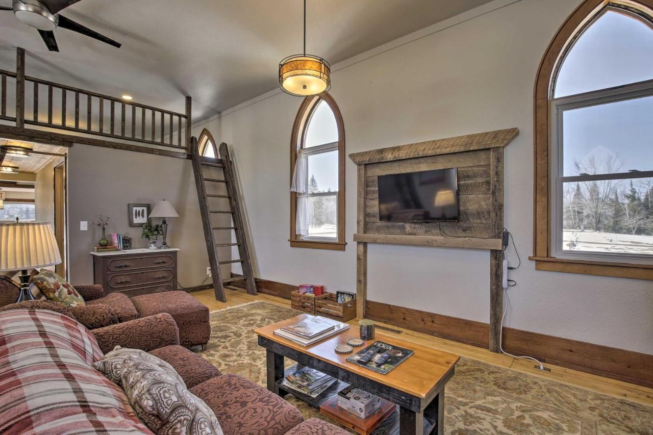 Renovated Historic Church Along Namekagon River! Seeley Exterior photo